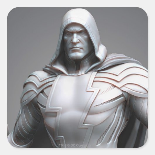 Shazam Quadratischer Aufkleber (Vorderseite)