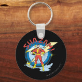 Shazam Schlüsselanhänger (Vorderseite)