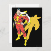 SHAZAM Shadow Postkarte (Vorne/Hinten)