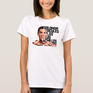 SHAZAM!   Shazam Nahaufnahme-Akronym-Grafik T-Shirt