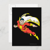 Shazam Soaring Postkarte (Vorne/Hinten)
