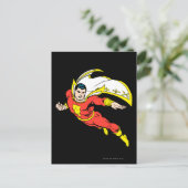 Shazam Soaring Postkarte (Stehend Vorderseite)