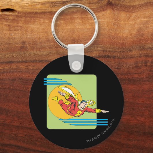 SHAZAM Soars Schlüsselanhänger (Vorderseite)