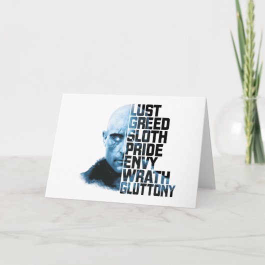 SHAZAM! tödliche Sünden | Dr.-Sivana sieben Karte (Vorderseite)