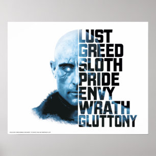 SHAZAM! tödliche Sünden   Dr.-Sivana sieben Poster