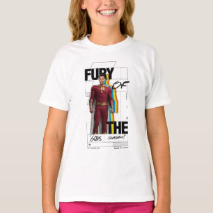 SHAZAM! Zorn der Götter Retro-Album-Style-Art T-Shirt