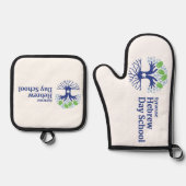 SHDS Cooks Sammlung Ofenhandschuh & Topflappen-Set (Vorderseite)