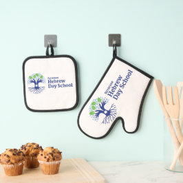 SHDS Cooks Sammlung Ofenhandschuh & Topflappen-Set