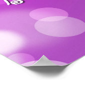 "She Believed.." Motivational Poster for Girl (Ecke)