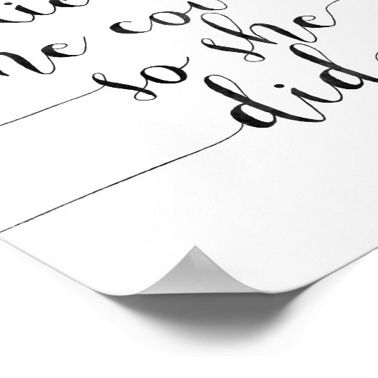 She Believed She Could So She Did Poster (Ecke)