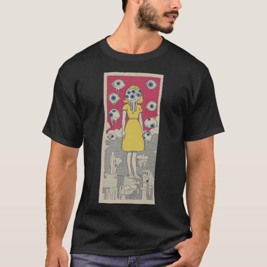 She Dreamed in Eyes T-Shirt (Vorderseite)