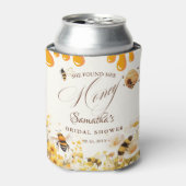 She found her honey Bee bridal shower Dosenkühler (Kanne Vorderseite)