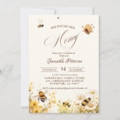 She found her honey Bee bridal shower Einladung (Vorderseite)