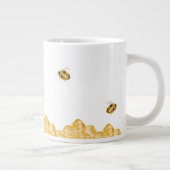 She Found Her Honey Bee Bridal Shower Favor Jumbo-Tasse (Rechts)