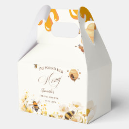 She found her honey Bee bridal shower Geschenkschachtel