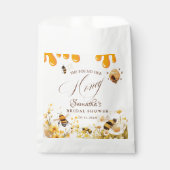 She found her honey Bee bridal shower Geschenktütchen (Vorderseite)