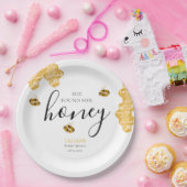 She Found Her Honey Bee Bridal Shower  Pappteller (Party)