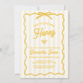 She Found Her Honey Bridal Shower Invitation Einladung (Vorderseite)