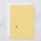 She Found her Honey Bridal Shower Invitation Einladung (Rückseite)