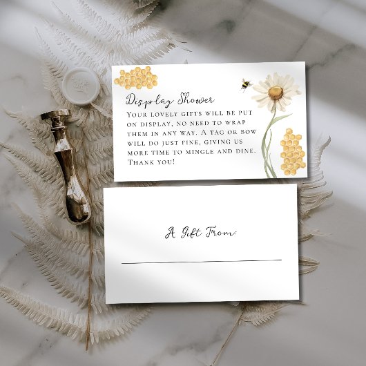 She Found Her Honey Display No Wrap Shower Begleitkarte