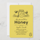 She found her Honey Hand-drawn Bridal Shower Einladung (Vorderseite)