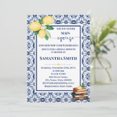 She Found Her Main Squeeze Bridal Shower Save The Date (Stehend Vorderseite)