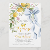 She Found Her Main Squeeze Lemon Bridal Shower Einladung (Vorderseite)