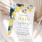 She Found Her Main Squeeze Lemon Bridal Shower Einladung