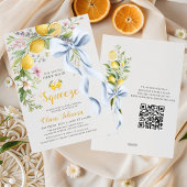 She Found Her Main Squeeze Lemon Bridal Shower Einladung