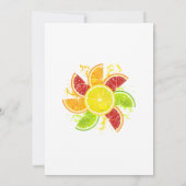 She Found Her Main Squeeze Lemon Bridal Shower  Einladung (Rückseite)