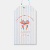 She Found Her Maine Squeeze Bridal Shower Geschenkanhänger (Vorderseite)