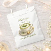 She Found Her Perfect Matcha Bridal Shower  Geschenktütchen (Ausgeschnitten)