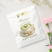 She Found Her Perfect Matcha Bridal Shower  Geschenktütchen (Versiegelt)