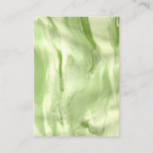 She Found Her Perfect Matcha Bridal Shower Recipe Begleitkarte (Rückseite)