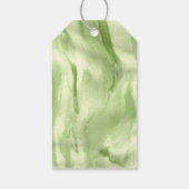 She Found Her Perfect Matcha Elegant Bridal Shower Geschenkanhänger (Rückseite)