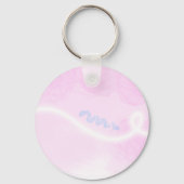 "She" Hebrew Pronoun Trans Colors Schlüsselanhänger (Rückseite)