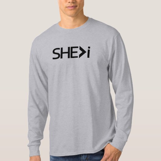 SHE>i T-Shirt (Vorderseite)