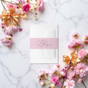 "She is a Extravagant" Pink Polka Dot 1. Geburtsta Einladungsbanderole