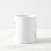 She Is Clothed in Strength and Dignity Floral Kaffeetasse (Mittel)