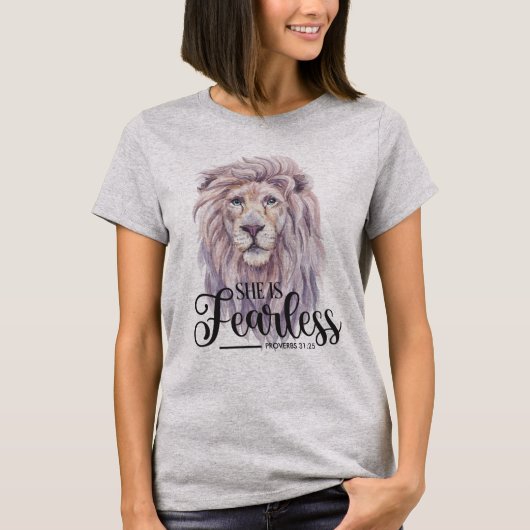 She is Fearless T Shirt (Vorderseite)