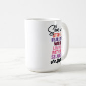 *She is Mom Kaffeetasse (VorderseiteRechts)