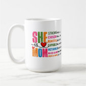 She is Mom Kaffeetasse (Links)