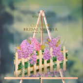 She Is Off the Market Bridal Shower Welcome Acrylschild (Neutral)