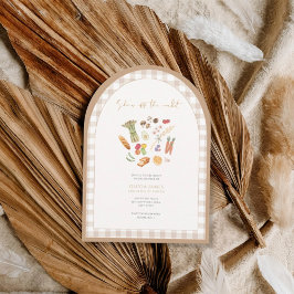 She is off the market floral bridal shower einladung