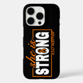 SHE IS STRONG... Case-Mate iPhone HÜLLE (Rückseite)