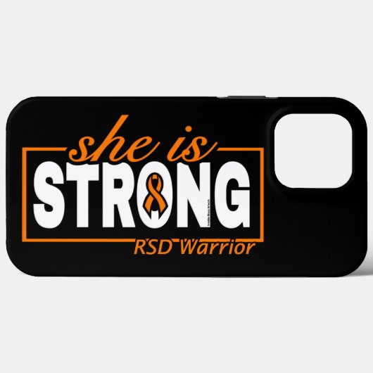 SHE IS STRONG... Case-Mate iPhone HÜLLE (Rückseite (Horizontal))