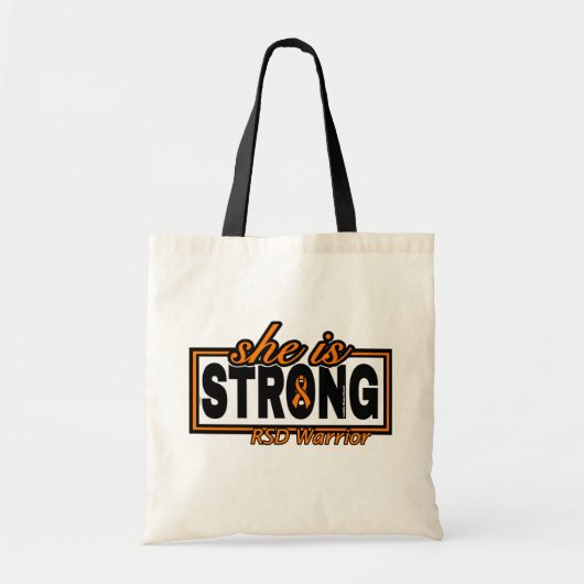 SHE IS STRONG... TRAGETASCHE (Vorne)