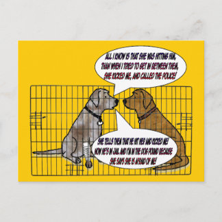 She Kicked Postkarte