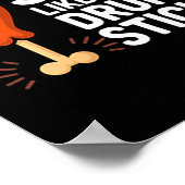 She Likes My Drum Stick Funny Thanksgiving Humor F Poster (Ecke)