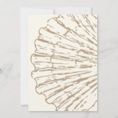 She´ll Be Here Soon Elegant Baby Girl Shower Einladung (Rückseite)